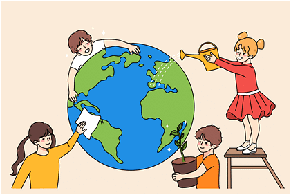 Environmental Vocabulary Chapter Notes | English Olympiad for Class 2