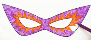 Craft Ideas: Superhero Masks | Drawing (Art & Craft) - Grade 2