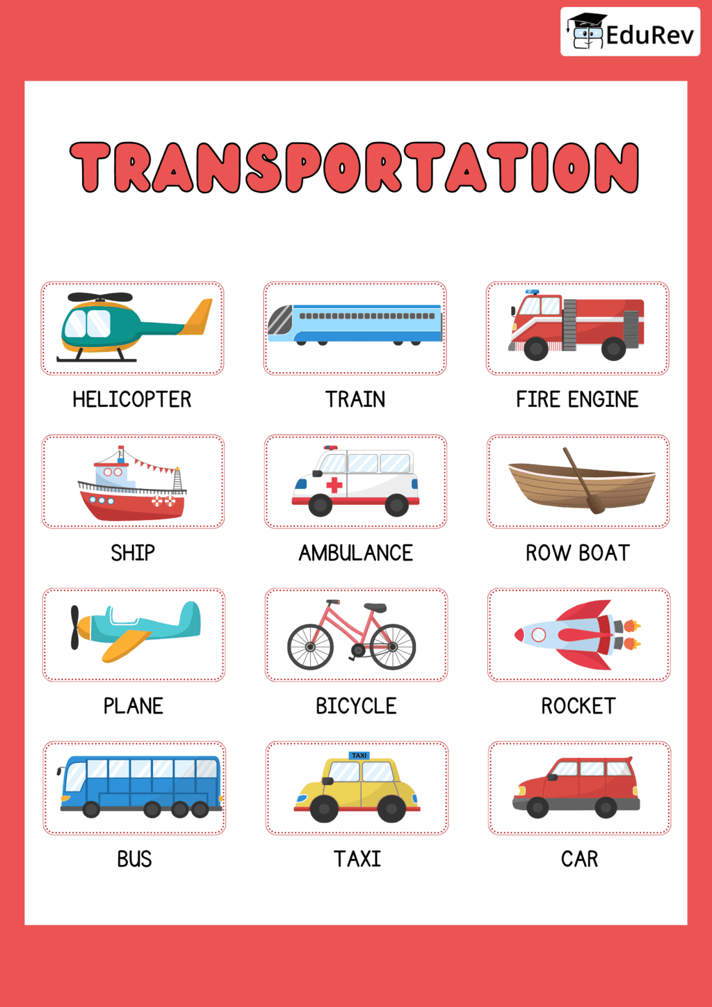 Poster: Mean of Transport | EVS for Class 2
