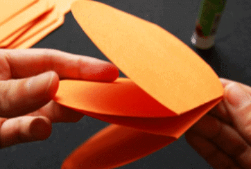 Craft Ideas: 3D Paper Pumpkin | Drawing (Art & Craft) - Grade 2