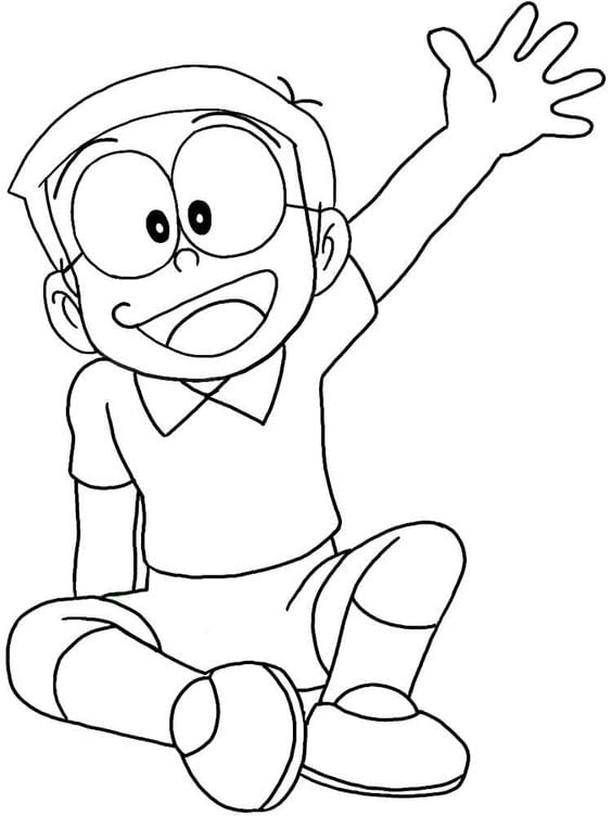 Printable Worksheet: Cartoon- 2 | Drawing (Art & Craft) - Grade 2