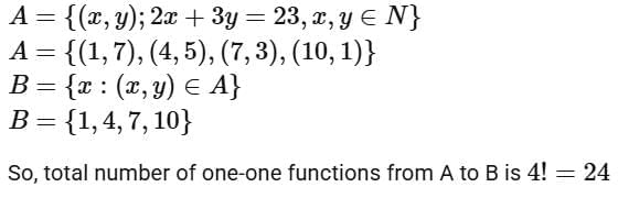 JEE Main Previous Year Questions (2016- 2025): Functions | Mathematics (Maths) Class 12