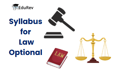 UPSC Optional Subject Syllabus: Law | Law Optional Notes for UPSC