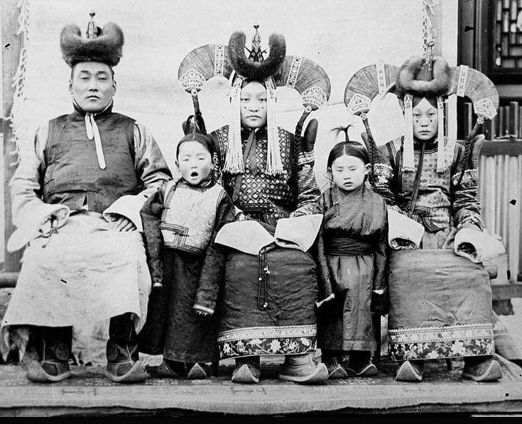 Rich Mongol Family