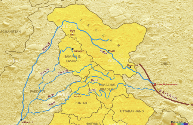 Drainage System Class 11 Geography