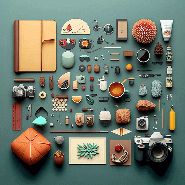 Different objects around us