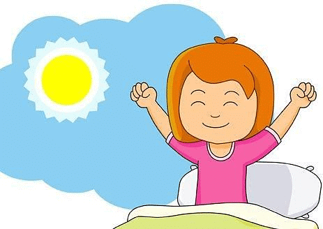 We wake up in Morning