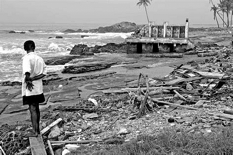 Destruction by Tsunami