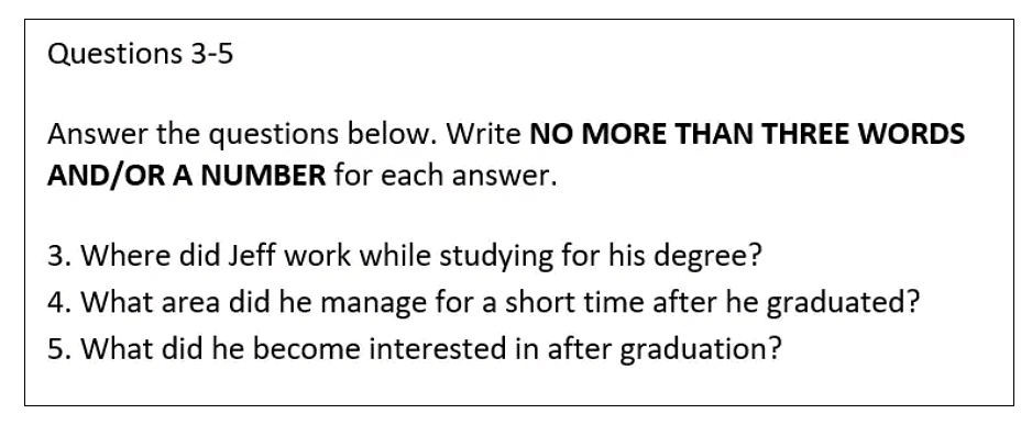 What are Short Answer Type Questions?