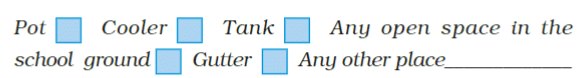 NCERT Solutions for Class 5 EVS Chapter 8 - A Treat for Mosquitoes
