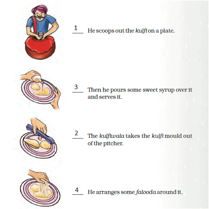 NCERT Solutions for Class 5 English Marigold Poem 1 - Ice Cream Man