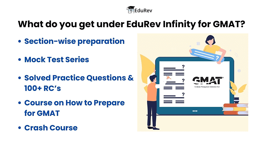 What do you get under EduRev Infinity for GMAT? | How to prepare for GMAT