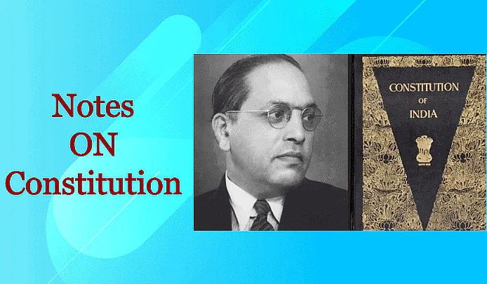 Notes: Constitution | Social Studies & Pedagogy Paper 2 for CTET & TET Exams - CTET & State TET