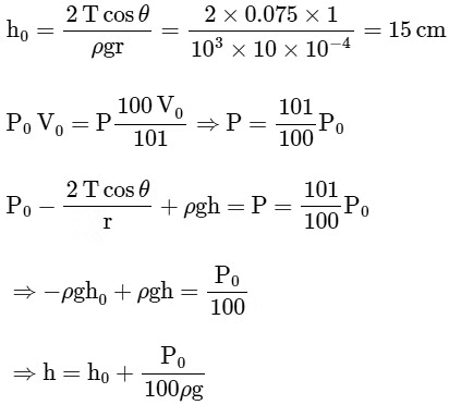 JEE Advanced Previous Year Questions (2018 - 2024): Properties of Matter | Physics for JEE Main & Advanced