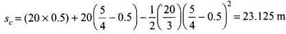 NCERT Exemplar: Motion in a Straight Line - 2 | NCERT Exemplar & Revision Notes for NEET
