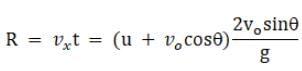 NCERT Exemplar: Motion in a Plane- 2 | Additional Study Material for JEE