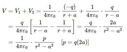 Important Derivations: Electrostatic Potential and Capacitance | Physics Class 12 - NEET