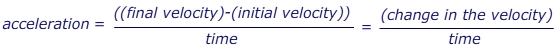 Acceleration: Applications, Formulas & Problems | Physics for ACT
