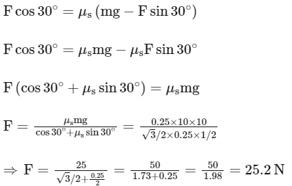 JEE Mains Previous Year Questions (2025)): Laws of Motion | Chapter-wise Tests for JEE Main & Advanced