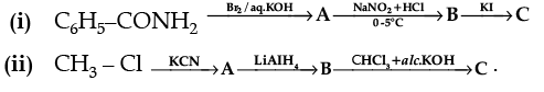 Chemistry: CBSE Sample Question Paper (2020-21) - 3 | Chemistry for Grade 12