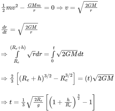 JEE Main Previous Year Questions (2025): Gravitation | Chapter-wise Tests for JEE Main & Advanced