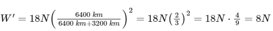JEE Main Previous Year Questions (2025): Gravitation | Chapter-wise Tests for JEE Main & Advanced