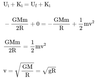 JEE Main Previous Year Questions (2025): Gravitation | Chapter-wise Tests for JEE Main & Advanced