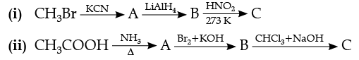 Chemistry: CBSE Sample Question Paper (2020-21) - 3 | Chemistry for Grade 12