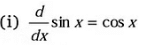 Fundamental Formulae for Differentiation | Physics for JEE Main & Advanced