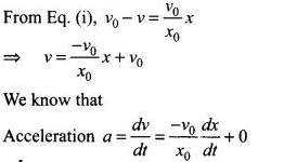 NCERT Exemplar: Motion in a Straight Line - 2 | NCERT Exemplar & Revision Notes for NEET