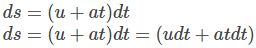 Important Derivations: Motion in Straight Line | Physics Class 11