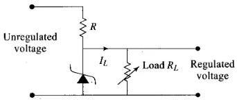 Zener Diode as a voltage regulator