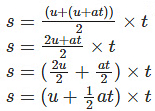Important Derivations: Motion in Straight Line | Physics Class 11