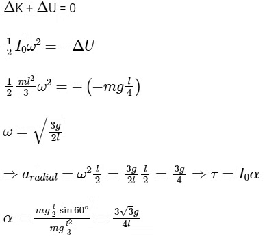 JEE Advanced Previous Year Questions (2018 - 2024): Rotational Motion | Physics for JEE Main & Advanced
