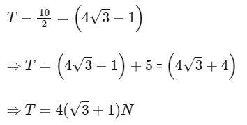 JEE Mains Previous Year Questions (2025)): Laws of Motion | Chapter-wise Tests for JEE Main & Advanced