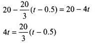 NCERT Exemplar: Motion in a Straight Line - 2 | NCERT Exemplar & Revision Notes for NEET