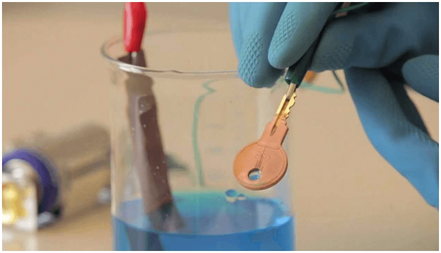 Fig: Electroplating