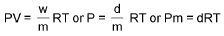 Important Gaseous State Formulas for JEE and NEET