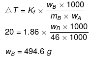 Solved Examples for JEE: Solutions | Chemistry for JEE Main & Advanced