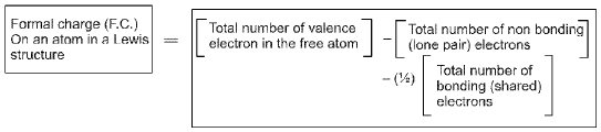 Important Chemical Bonding Formulas for JEE and NEET