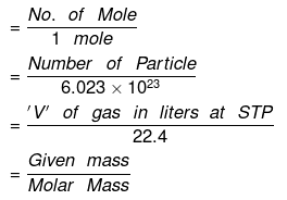 Mole Concept - Class 11
