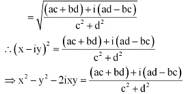 NCERT Solutions Class 11 Maths Chapter 4 - Complex Numbers and Quadratic Equations