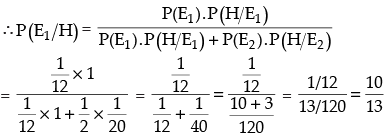 NCERT Exemplar: Probability- 2 | Mathematics (Maths) Class 12 - JEE