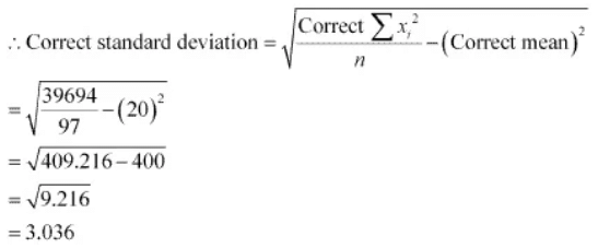 Exercise Miscellaneous - Statistics NCERT Solutions | Mathematics (Maths) Class 11 - Commerce