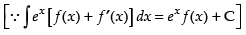 NCERT Exemplar: Integrals | Mathematics (Maths) for JEE Main & Advanced