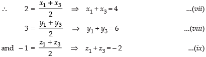 NCERT Exemplar: Introduction to Three Dimensional Geometry | Mathematics (Maths) Class 11 - Commerce
