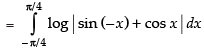 NCERT Exemplar: Integrals | Mathematics (Maths) for JEE Main & Advanced