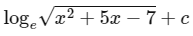 JEE Main Previous Year Questions (2025): Indefinite Integral | Chapter-wise Tests for JEE Main & Advanced