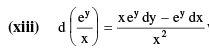 Important Differential Equations Formulas for JEE and NEET