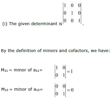 NCERT Solutions Class 12 Maths Chapter 4 - Determinants